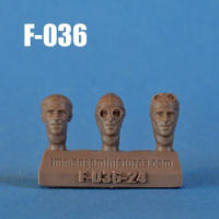 Tazio Nuvolari Heads 1/32 (F-036)