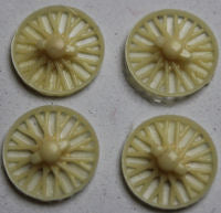 RS resin wheel insert - Vintage Large Spoked with 2 Ear Spinner scale 15" (RS1524)