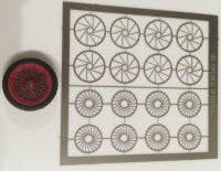 RS Alloy Wheels scale 19" narrow wire wheel kit x 48 spokes (RSW004-48)