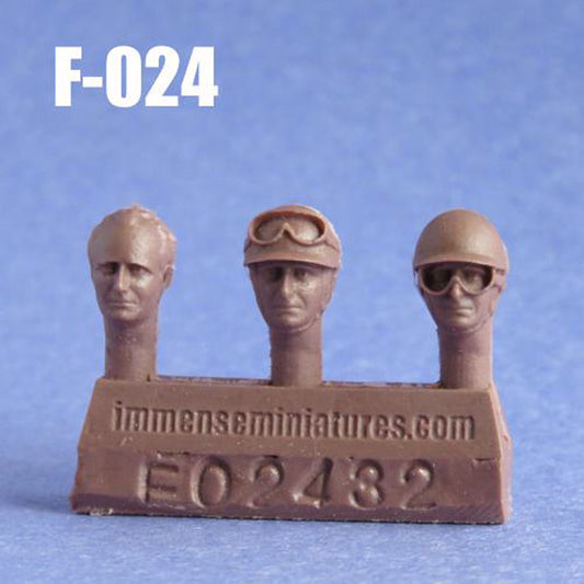 Fangio Late Heads 1/24 (F-024-024)