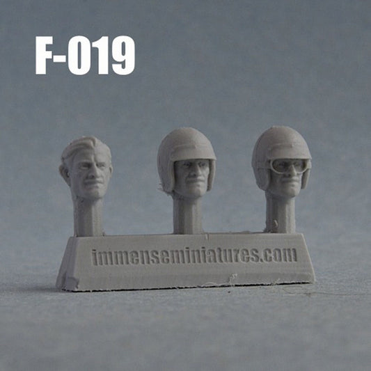 Graham Hill Mid Career Heads 1/32 (F-019)