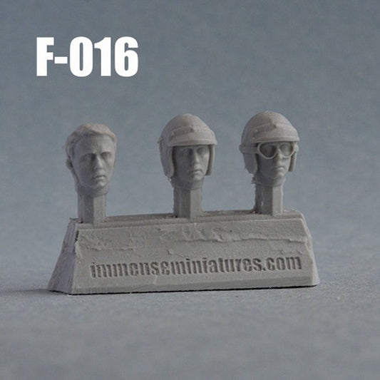 1960's Drivers Heads 1/24 (F-016-024)